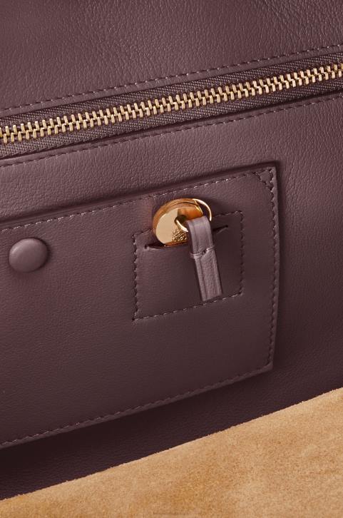 Loewe Amazona 28 bag in nappa calfskin 688V173 Women Prune