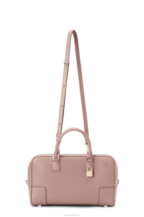 Loewe Amazona 28 bag in nappa calfskin 688V174 Women Dark Blush