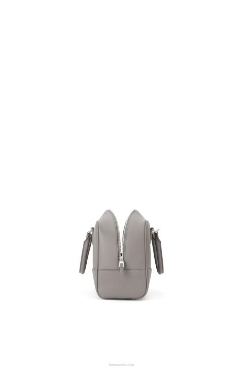 Loewe Amazona 28 bag in soft grained calfskin 688V134 Women Pearl Grey