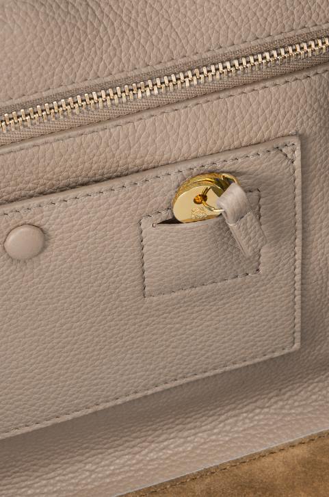 Loewe Amazona 28 bag in soft grained calfskin 688V153 Women Sand