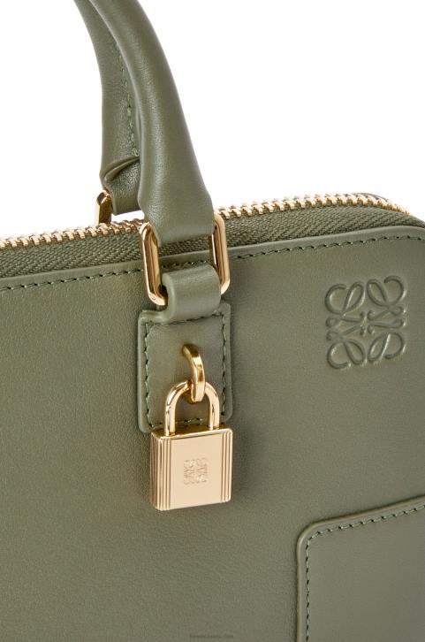 Loewe Amazona Pouch in nappa calfskin 688V281 Women Avocado Green