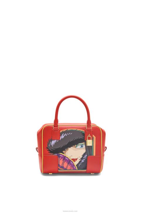 Loewe Witch of the Waste Amazona 19 bag in nappa calfskin 688V193 Women Red