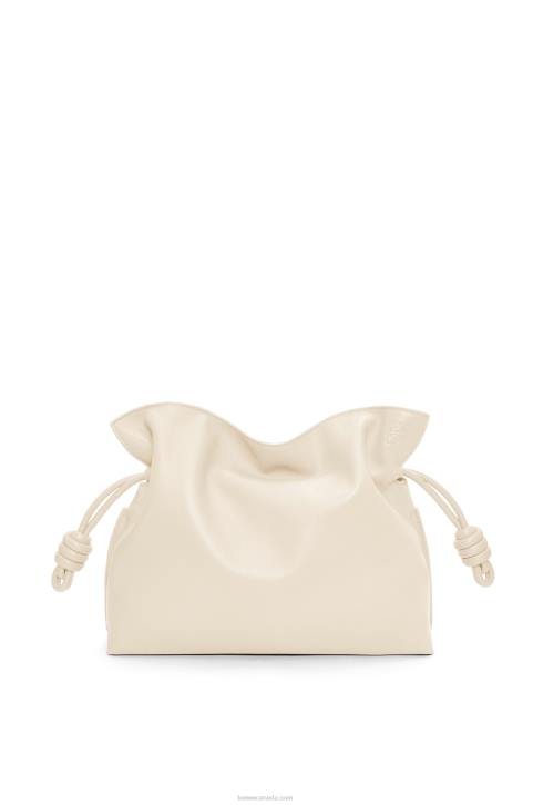 Loewe Flamenco clutch in nappa calfskin 688V355 Women Angora