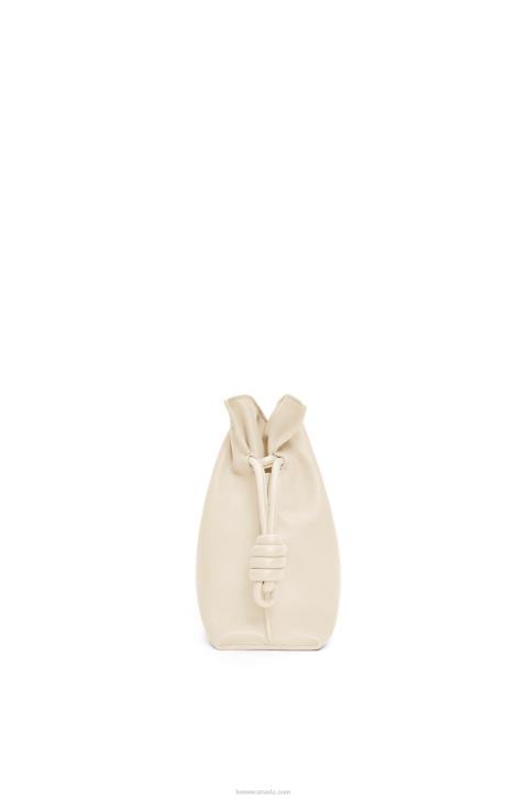 Loewe Flamenco clutch in nappa calfskin 688V355 Women Angora