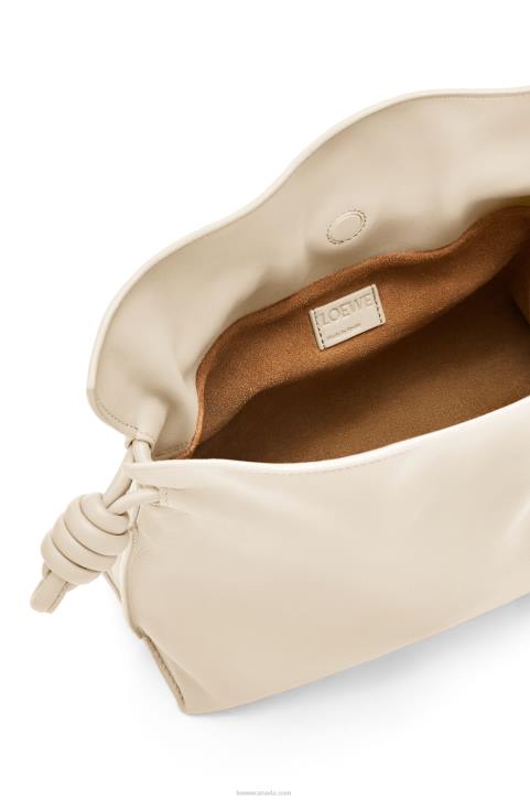 Loewe Flamenco clutch in nappa calfskin 688V355 Women Angora