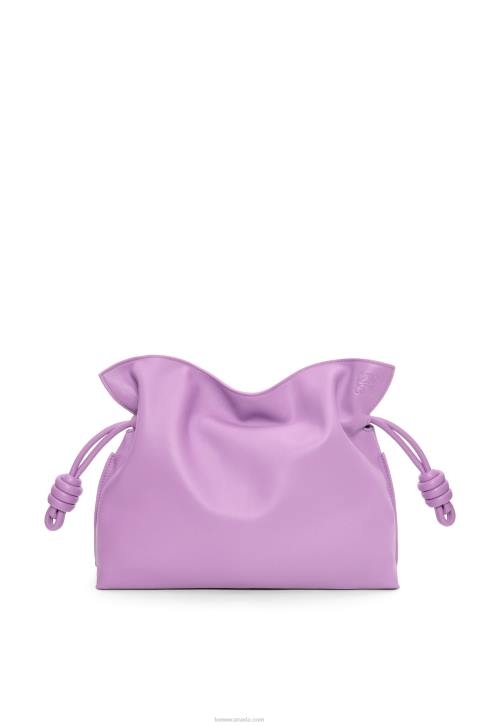 Loewe Flamenco clutch in nappa calfskin 688V357 Women Guimauve