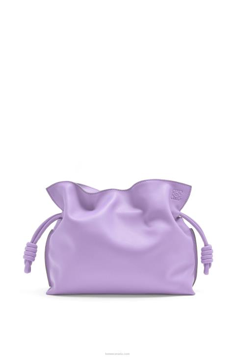 Loewe Flamenco clutch in nappa calfskin 688V388 Women Light Mauve