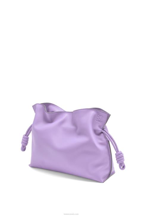 Loewe Flamenco clutch in nappa calfskin 688V388 Women Light Mauve