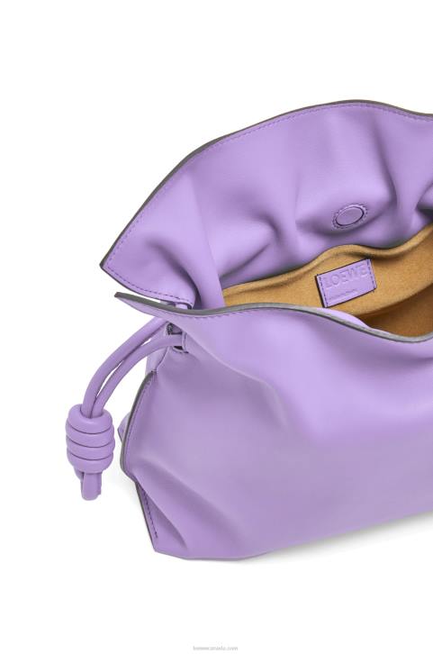 Loewe Flamenco clutch in nappa calfskin 688V388 Women Light Mauve