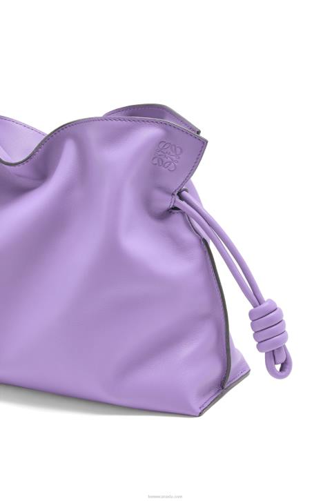 Loewe Flamenco clutch in nappa calfskin 688V388 Women Light Mauve