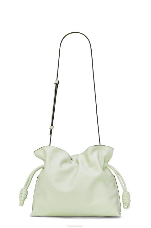 Loewe Flamenco clutch in nappa calfskin 688V426 Women Light Celadon