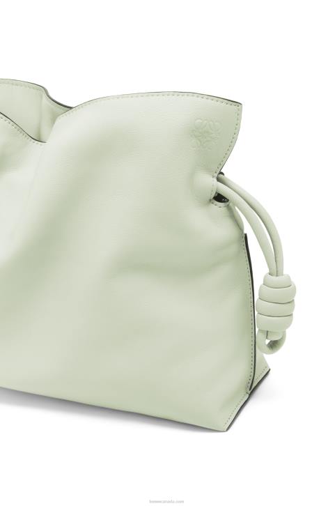 Loewe Flamenco clutch in nappa calfskin 688V426 Women Light Celadon