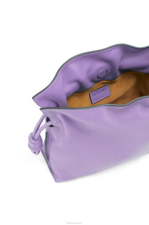 Loewe Mini Flamenco clutch in nappa calfskin 688V204 Women Light Mauve