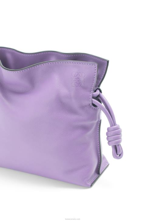 Loewe Mini Flamenco clutch in nappa calfskin 688V204 Women Light Mauve