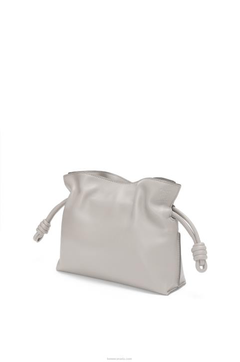 Loewe Mini Flamenco clutch in nappa calfskin 688V236 Women Ghost