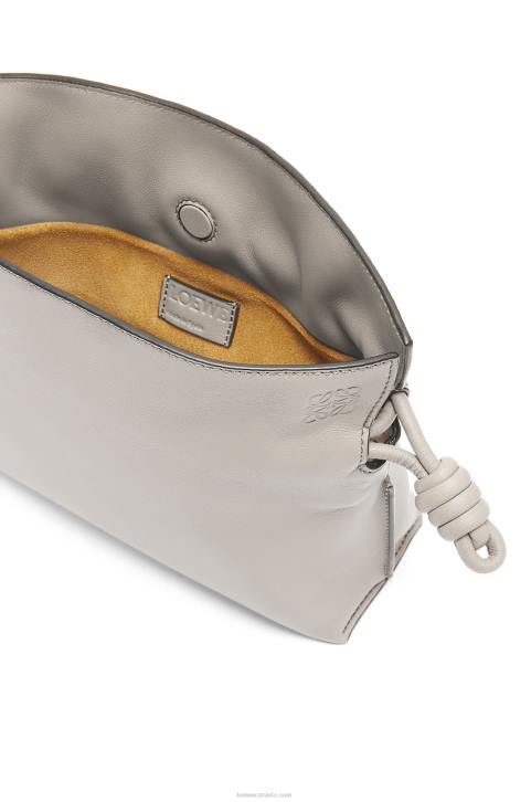 Loewe Mini Flamenco clutch in nappa calfskin 688V236 Women Ghost