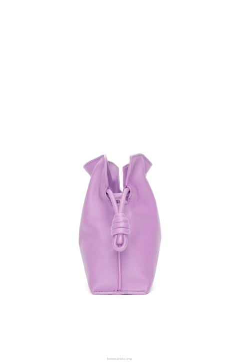 Loewe Mini Flamenco clutch in nappa calfskin 688V321 Women Guimauve
