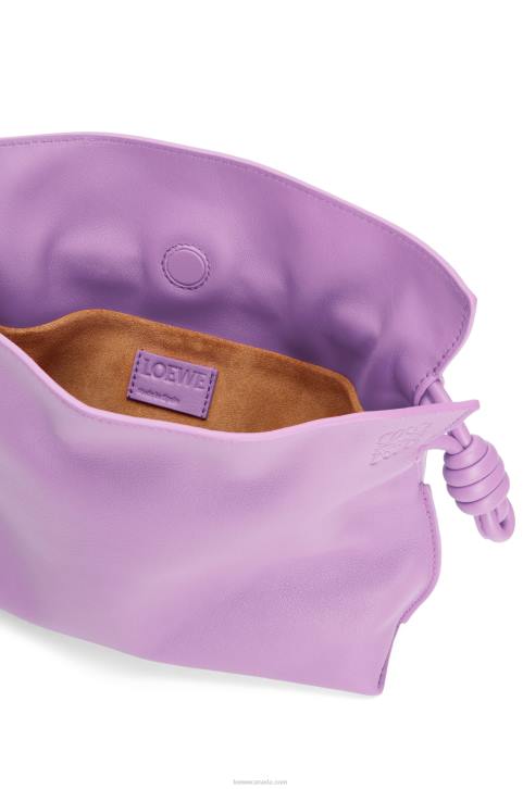 Loewe Mini Flamenco clutch in nappa calfskin 688V321 Women Guimauve