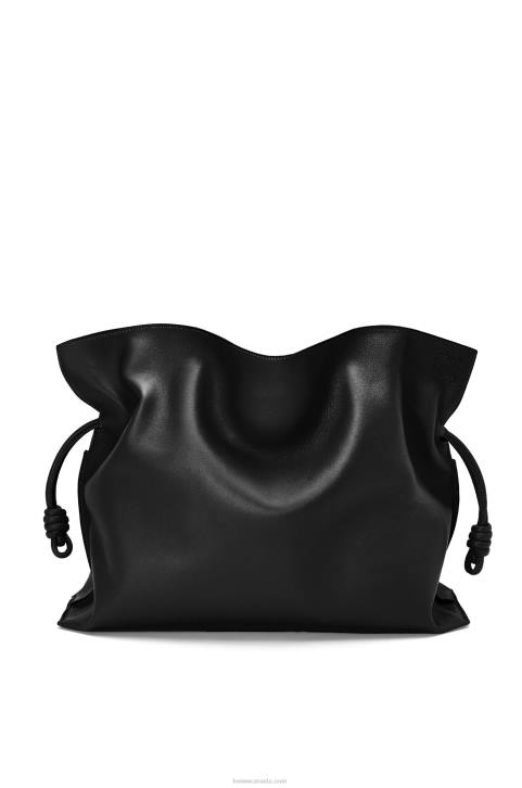 Loewe XL Flamenco bag in nappa calfskin 688V410 Women Black