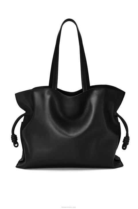 Loewe XL Flamenco bag in nappa calfskin 688V410 Women Black