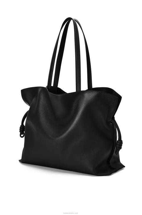 Loewe XL Flamenco bag in nappa calfskin 688V410 Women Black