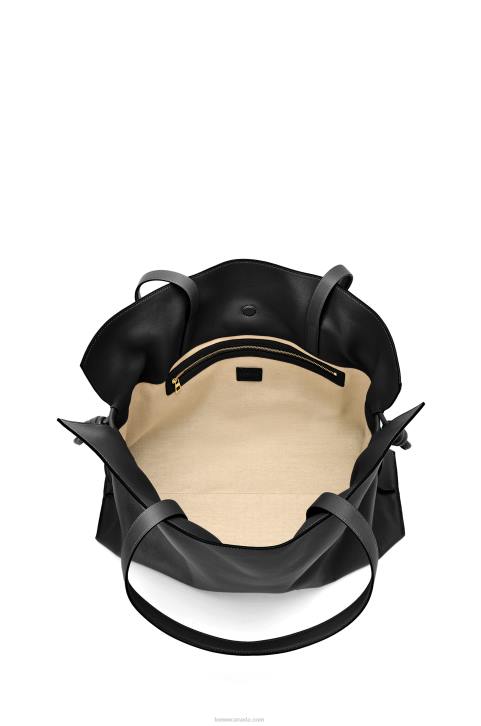 Loewe XL Flamenco bag in nappa calfskin 688V410 Women Black