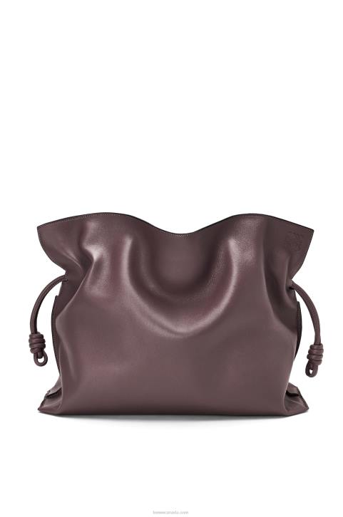 Loewe XL Flamenco bag in nappa calfskin 688V526 Women Prune