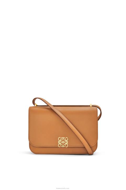Loewe Goya bag in silk calfskin 688V300 Women Warm Desert