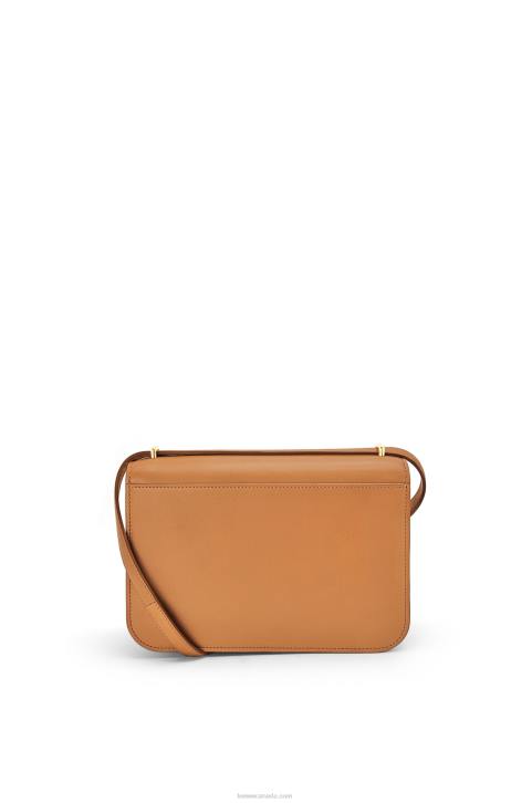 Loewe Goya bag in silk calfskin 688V300 Women Warm Desert