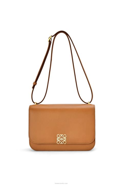 Loewe Goya bag in silk calfskin 688V300 Women Warm Desert