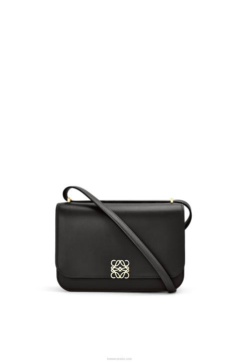 Loewe Goya bag in silk calfskin 688V306 Women Black