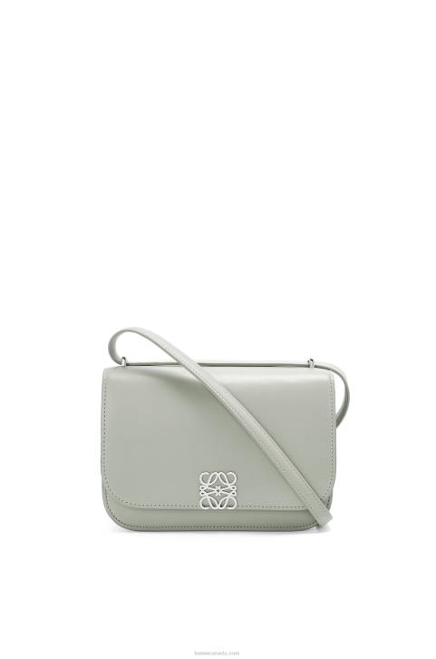 Loewe Goya bag in silk calfskin 688V507 Women Ash Grey