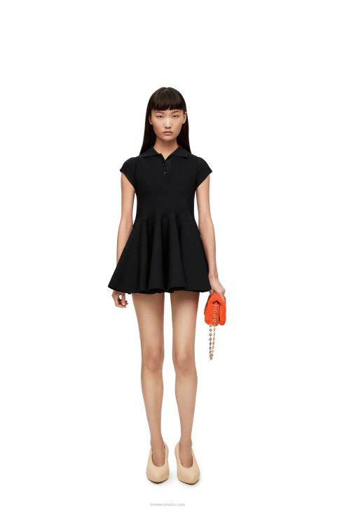 Loewe Mini Puffer Goya bag in velvet 688V249 Women Coral Red