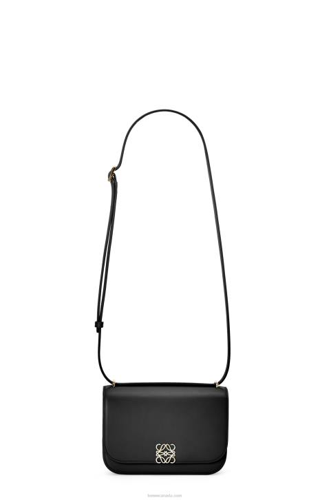 Loewe Small Goya bag in silk calfskin 688V269 Women Black