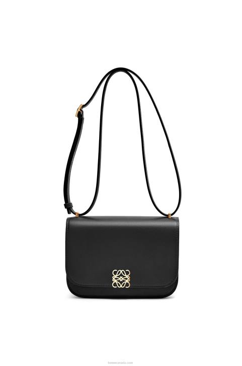 Loewe Small Goya bag in silk calfskin 688V269 Women Black