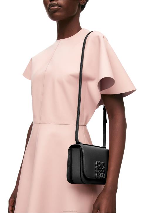 Loewe Small Goya bag in silk calfskin 688V456 Women Black