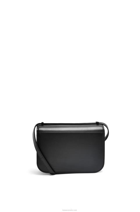Loewe Small Goya bag in silk calfskin 688V456 Women Black
