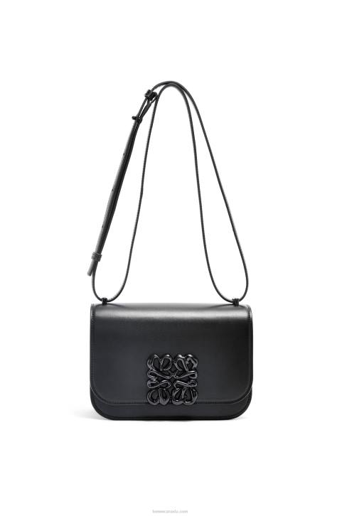 Loewe Small Goya bag in silk calfskin 688V456 Women Black