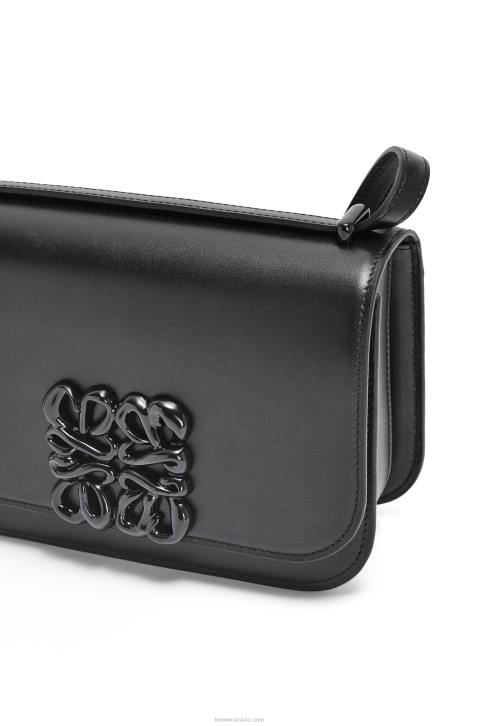 Loewe Small Goya bag in silk calfskin 688V456 Women Black