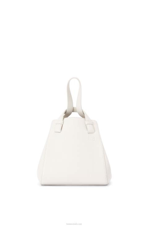Loewe Hammock Nugget bag in nappa calfskin 688V499 Women Soft White