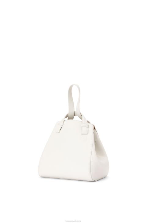 Loewe Hammock Nugget bag in nappa calfskin 688V499 Women Soft White