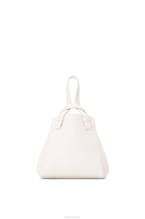 Loewe Hammock Nugget bag in nappa calfskin 688V499 Women Soft White