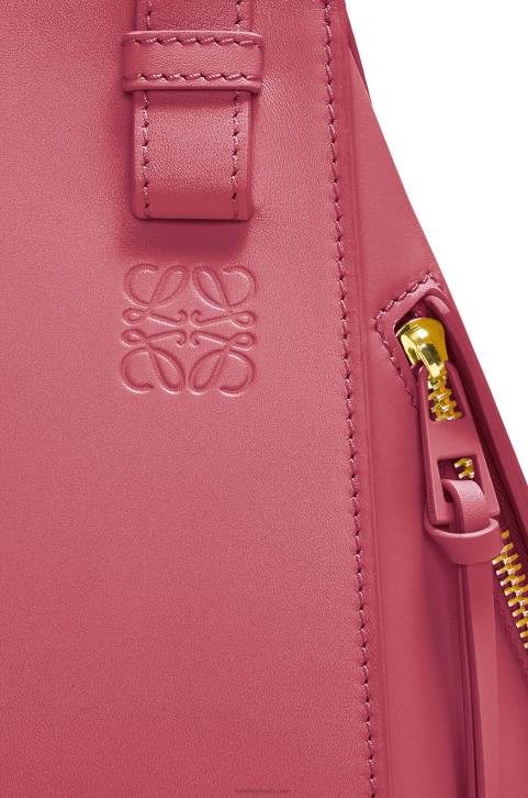 Loewe Hammock compact bag in satin calfskin 688V488 Women Plumrose