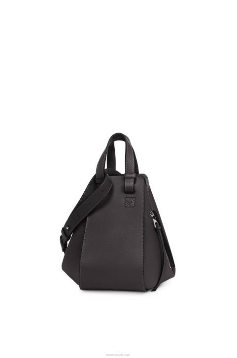 Loewe Small Hammock bag in classic calfskin 688V341 Women Black