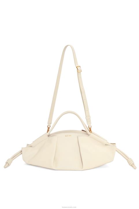 Loewe Paseo bag in shiny nappa calfskin 688V346 Women Angora