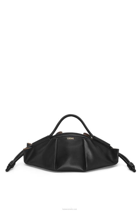 Loewe Paseo bag in shiny nappa calfskin 688V538 Women Black