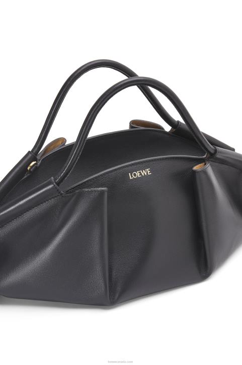 Loewe Paseo bag in shiny nappa calfskin 688V538 Women Black
