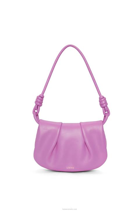 Loewe Paseo satchel in shiny nappa calfskin 688V335 Women Rockrose