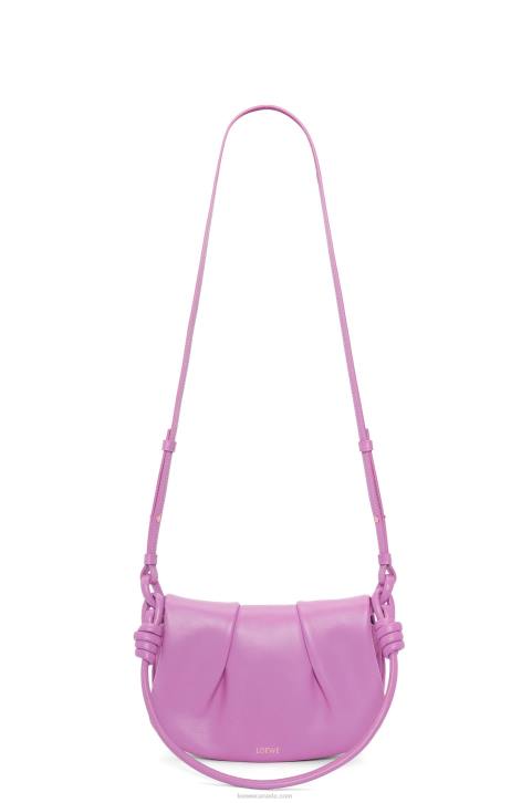 Loewe Paseo satchel in shiny nappa calfskin 688V335 Women Rockrose