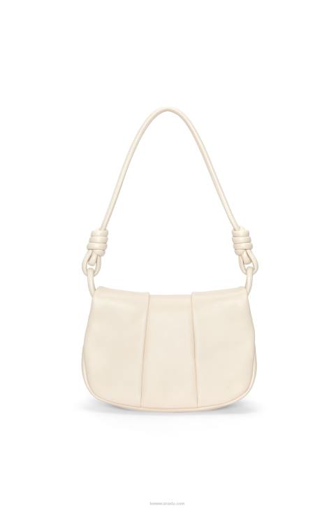 Loewe Paseo satchel in shiny nappa calfskin 688V336 Women Angora